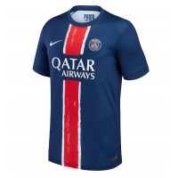 Camisa de Futebol Paris Saint-Germain Manuel Ugarte #4 Equipamento Principal 2024-25 Manga Curta